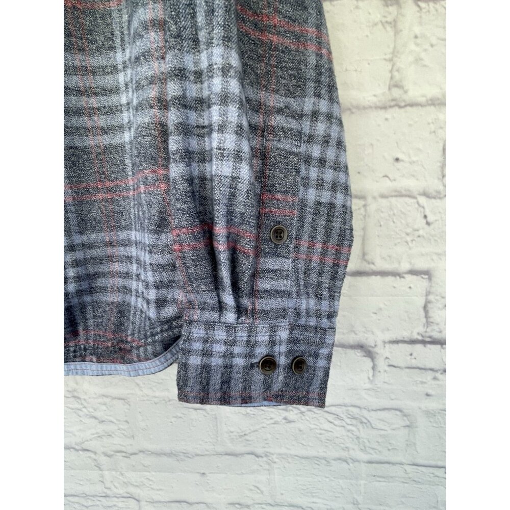 Marmot Jasper Midweight Flannel Shirt Medium Super Soft Long Sleeve Size Medium - Picture 6 of 14